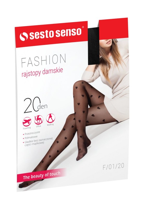 Dámské punčochové kalhoty Sesto Senso Fashion F/01/20 den - Punčochy a Podvazky punčochové kalhoty