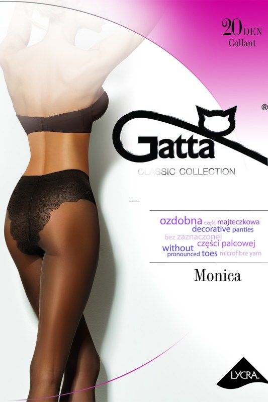 Gatta Monica barva:nero Gatta Monica barva:nero - Punčochy a Podvazky punčochové kalhoty