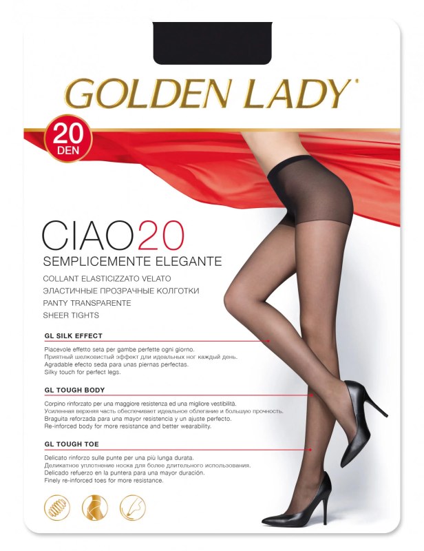 Dámské punčochy Ciao 20 den - Golden Lady Dámské punčochy Ciao 20 den - Golden Lady - Punčochy a Podvazky punčochy