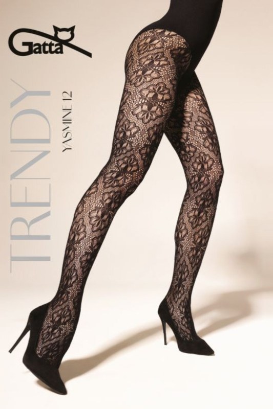 YASMINE – 12 PUNČOCHÁČŮ FISHNET