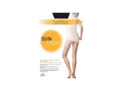 Dámské samodržící punčochy Omsa Sun Light 8 den