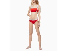 Spodní díl plavek KW0KW00821-XA7 červená - Calvin Klein 5492398