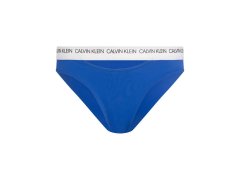 Spodní díl plavek KW0KW00658-CHQ modrobílá - Calvin Klein