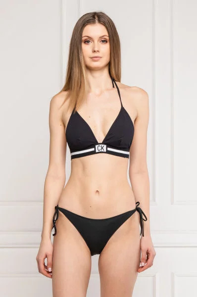 Spodní díl plavek KW0KW00937-BEH černá - Calvin Klein - Ženy Dámské plavky dámský spodní díl