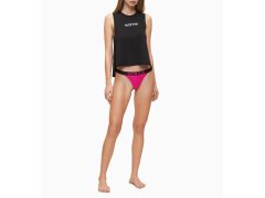 Plážový top KW0KW01009-BEH černá - Calvin Klein