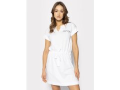 Plážové šaty KW0KW01061-YCD bílá - Calvin Klein 5493315