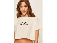 Plážový top KW0KW01006-YCD bílá - Calvin Klein 5492819