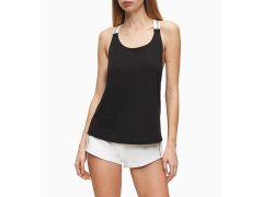 Plážový top KW0KW01002-BEH černá - Calvin Klein