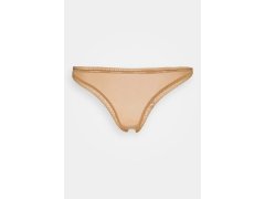 Dámská tanga QD3763E BO8 bronzová - Calvin Klein