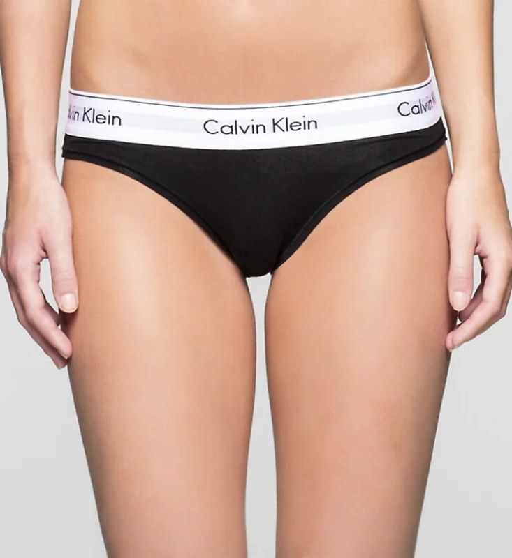 Kalhotky F3787E-001 černá - Calvin Klein - Ženy Dámské spodní prádlo kalhotky