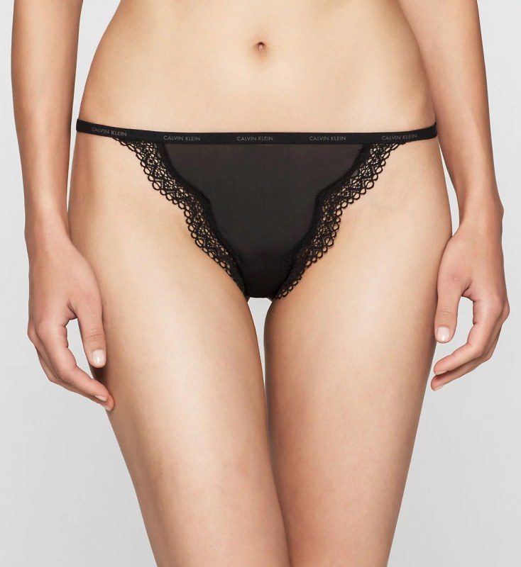 Kalhotky Sheer Marq QF1689E - Calvin Klein