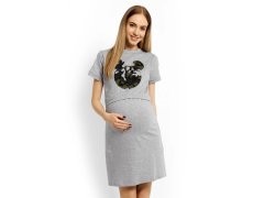 Těhotenská noční košile model 113180 PeeKaBoo