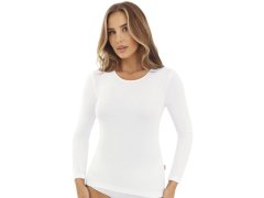 Bílá dámská košilka Emili Lena 2XL-3XL