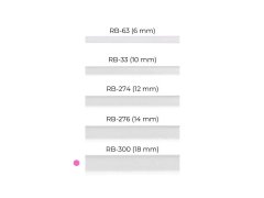 Látková ramínka Julimex 18mm RB 300,301