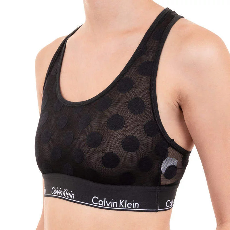 Dámská podprsenka QF5847E-6WA černá - Calvin Klein - Ženy Dámské spodní prádlo podprsenky