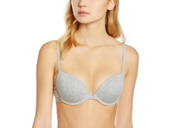 Podprsenka push-up 1387905870 šedá T|O Tommy Hilfiger
