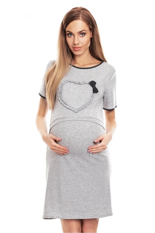 Těhotenská noční košile model 138250 PeeKaBoo