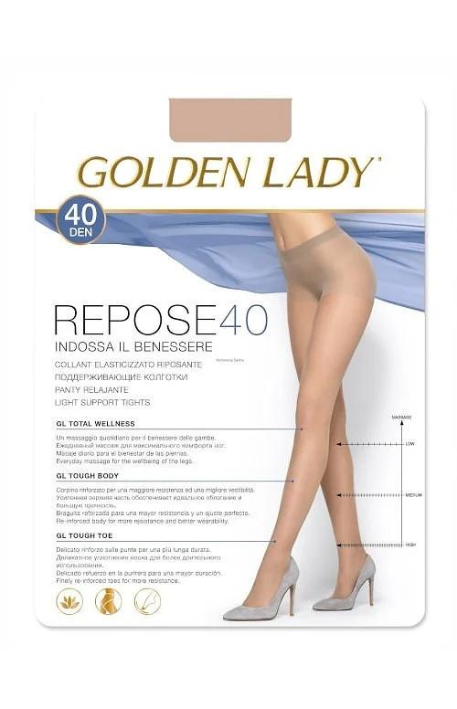 Dámské punčochové kalhoty Golden Lady Repose 2-5XL 40 den - Ženy Punčochy a&nbsp;Podvazky punčochové kalhoty