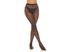 Punčochové kalhoty s geometrickým vzorem SH5015 - InStylefashion 2