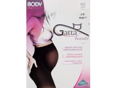 BODY PROTECT - Těhotenské punčochové kalhoty 40 DEN - GATTA 3