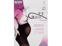 BODY PROTECT - Těhotenské punčochové kalhoty 40 DEN - GATTA 4