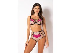 DEZIRO KALHOTKY S VYSOKÝM PASEM 19025 RŮŽOVÁ 1