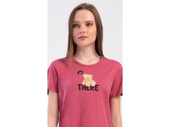Dámské pyžamo šortky Pink bear 3