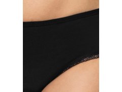 Klasické dámské kalhotky ATLANTIC 2Pack - černé 2