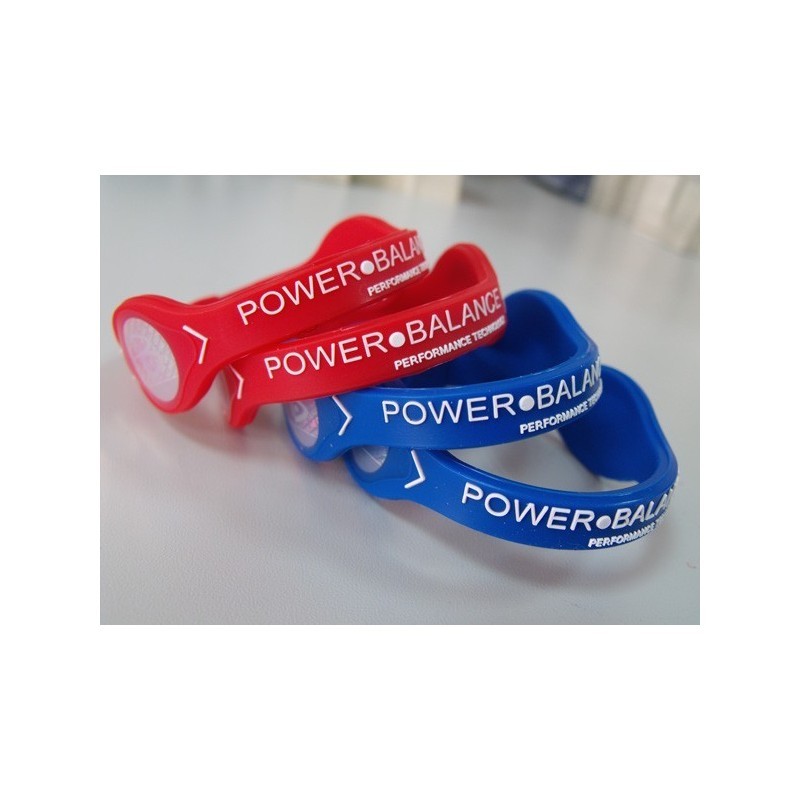 Power balance silikonový náramek PB, Červená Power balance silikonový náramek PB, Červená - Akční