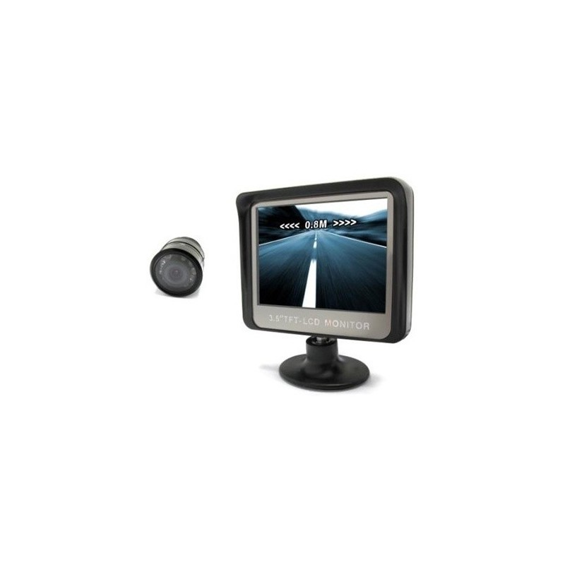 Vodotěsná couvací kamera s LCD displejem 3,5´ Vodotěsná couvací kamera s LCD displejem 3,5´ - Elektronika Do automobilu