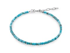 AGAIN Jewelry Minerální náramek z&nbsp;apatitu AJKNR011