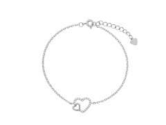 AGAIN Jewelry Něžný stříbrný náramek Infinity Love AJNR0022