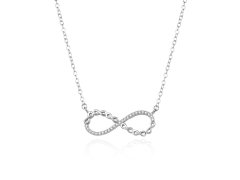 Agato Designový stříbrný náhrdelník Nekonečno AGS1547/47