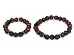 Agato Minerální náramek pro otce se synem MINK137/SET