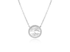 Agato Oblíbený stříbrný náhrdelník Strom života AGS1560/47