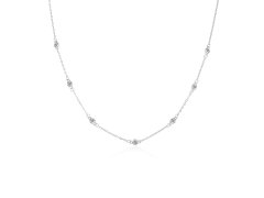 Agato Okouzlující stříbrný náhrdelník se zirkony AGS1544/47