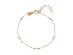 Alisia Dámský pozlacený náramek s&nbsp;pravými perlami AL4420.01.000