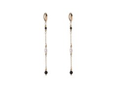 Alisia Dlouhé visací náušnice se sladkovodními perlami a&nbsp;achátem AL5257.01.000