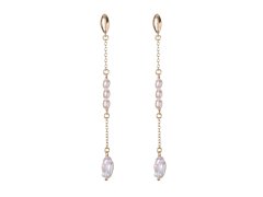 Alisia Dlouhé visací náušnice se sladkovodními perlami AL5116.01.000