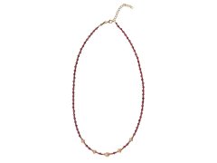 Alisia Krásný náhrdelník z&nbsp;granátu s&nbsp;pravými perlami AL5177.01.029