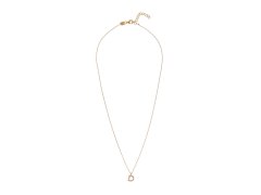 Alisia Pozlacený náhrdelník se Swarovski perličkami "D" AL4258.01.904