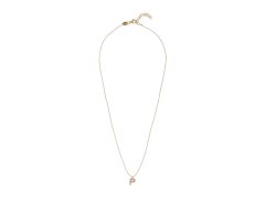 Alisia Pozlacený náhrdelník se Swarovski perličkami "P" AL4258.01.916