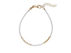 Alisia Třpytivý náramek se zirkony a&nbsp;perlami AL4813.01.000