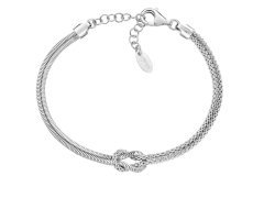 Amen Elegantní stříbrný náramek Love Knot BRNOAMBB1 19 cm