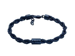 Armani Exchange Stylový pánský pozlacený náramek z&nbsp;oceli AXG0165470