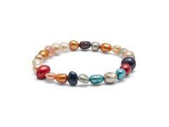 AURA Hravý náramek z pravých perel Kyoto Pearl TKKP021C