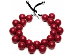 #ballsmania Originální náhrdelník C206-19-1650 Bordeaux