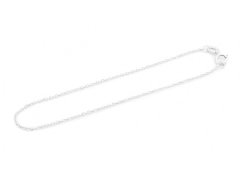 Beneto Exclusive Náramek z bílého zlata Anker 19 cm