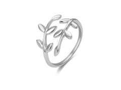 Beneto Otevřený stříbrný prsten s originálním designem AGG468