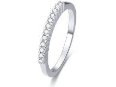 Beneto Stříbrný prsten s krystaly AGG187 58 mm